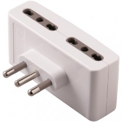 ADATTATORE QUADRUPLO 16A